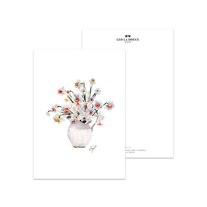 Postkarten -Daffodiles | Ein Umschlag