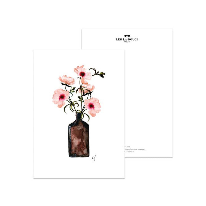 Cartolina anemone | Una busta