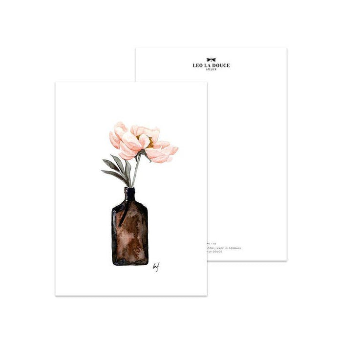 Postcard Coral Blossom | Una busta