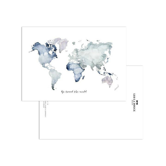 Mappa del mondo mappa | Busta