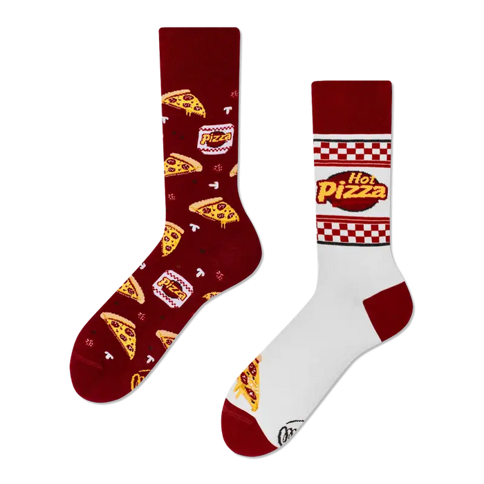 Viele Morgen Socken | Pizza Stück