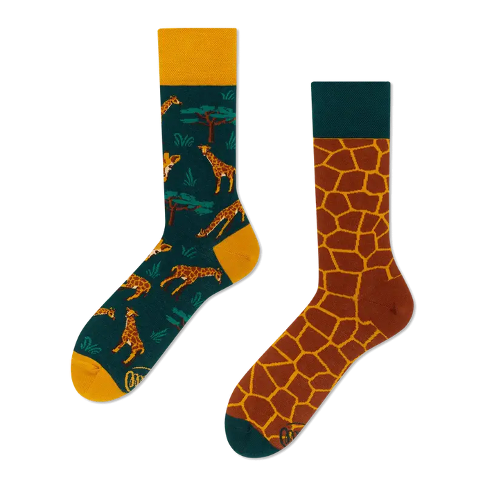 De nombreuses chaussettes de matins | La girafe