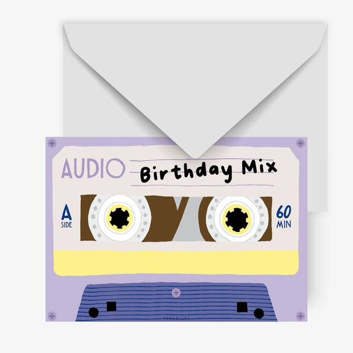 Map Birthday Mix + Envelope