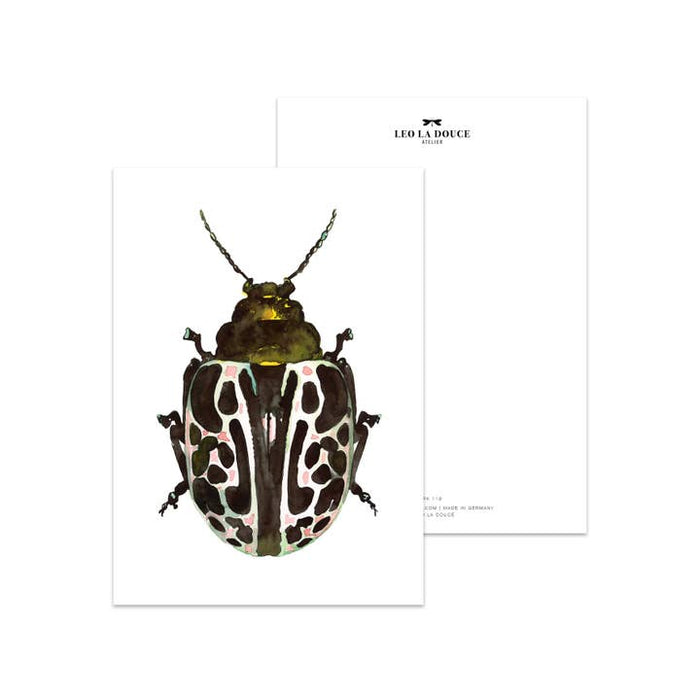 Karte Grüner Käfer | Ein Umschlag