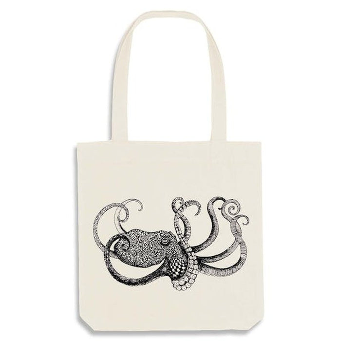 Stevige jute boodschappentas Octopus Krossproducts | De online winkel voor hebbedingetjes