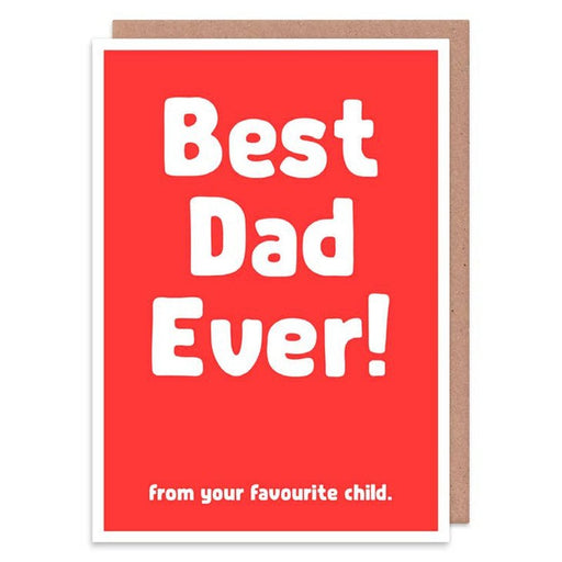 Kaart Best Dad Ever! Krossproducts | De online winkel voor hebbedingetjes